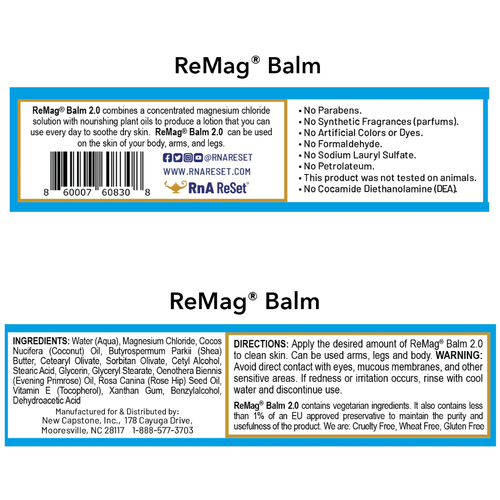 ReMag Balm 2.0 - Bálsamo con magnesio