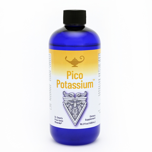 Pico Potassium - Solución de potasio | Pico-ion potasio líquido de la dra. Dean - 480 ml