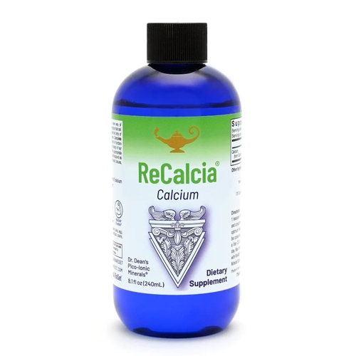 ReCalcia - Solución de calcio | Pico-ion de calcio líquido de la Dra. Dean - 240 ml