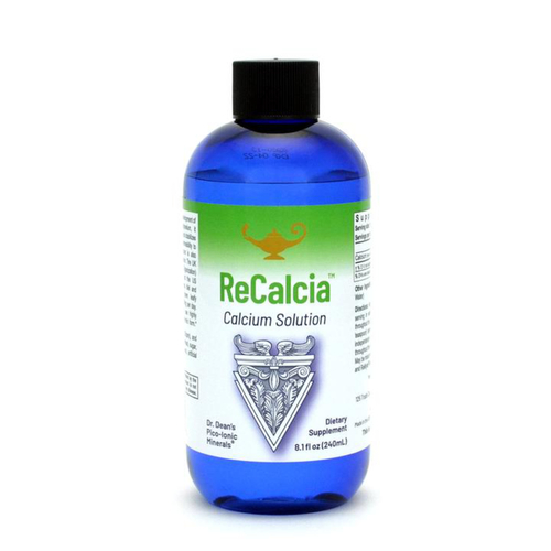 ReCalcia - Solución de calcio | Pico-ion de calcio líquido de la dra. Dean - 240 ml