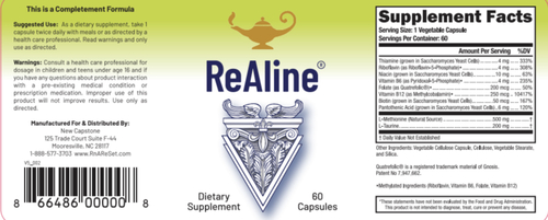 ReAline - Vitaminas B Plus - 60 cápsulas