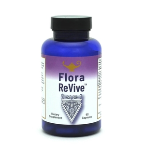 Flora ReVive - Probiótico con extractos de turba - 60 cápsulas