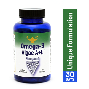 Omega-3 Algae A+E - Ácidos grasos procedentes de algas Omega-3 vegano - 60 ud