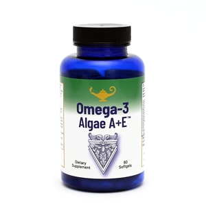 Omega-3 Algae A+E - Ácidos grasos Omega 3 veganos a base de algas con vitamina A+E